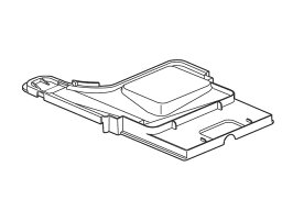 【メール便対応可能】Panasonic　パナソニック除湿機・除湿乾燥機用　タンク蓋部品コード：FCW6110036【定】