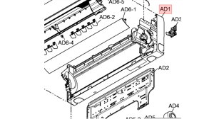 Panasonic パナソニック エアコン用 台枠【図:AD1】部品コード:CWD50C1704-1