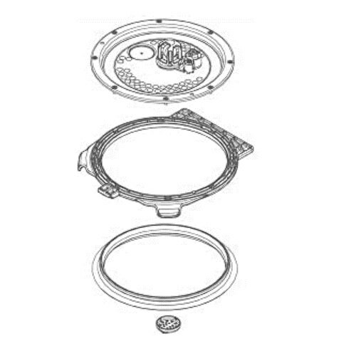 TOSHIBA 東芝 炊飯器用 内ふた 内蓋部品コード:320A2404 TOSHIBA 東芝 炊飯器用 内ふた 内蓋部品コード:320A2404