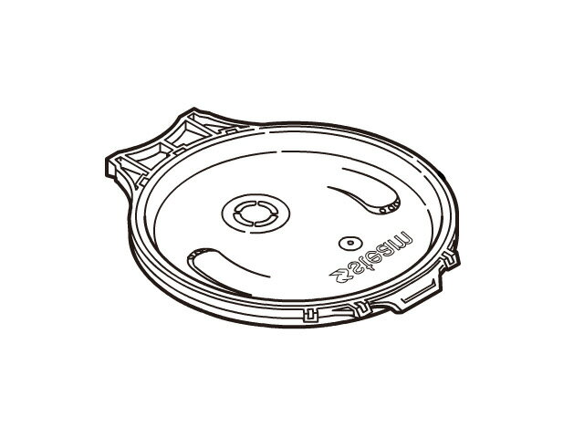 Panasonic（パナソニック）IHジャー炊飯器用　ふた加熱板部品コード：ARB96-F56JUU