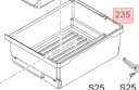《あす楽☆22》Panasonic パナソニック冷蔵庫用 野菜室本体ケース(下段)部品コード:ARAHCH300040