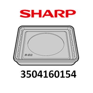 SHARP　シャープ　ウォーターオーブン用　角皿　ヘルシオ部品コード：3504160154　対応機種:AX-HC2-R　AX-HC2-S　AX-HC2-T