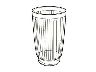 Panasonic　パナソニック　ジューサー・ミキサー用　コップ（プラスチック）部品コード：AVE01-295-X0
