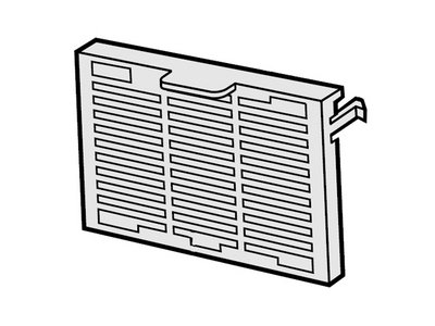 【メール便対応可能】Panasonic　パナソニック食器乾燥機　フィルタカバー（グレー）部品コード：FDF134H013【定】