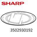 【完売】　SHARP　シャープ　電子レンジ　丸皿　3502930192　RE-27P-FG5　RE- ...