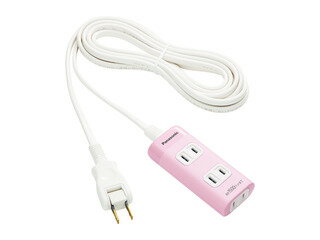 WHA2433NP　ザ・タップQ(3コ口)コード長さ3m　ピンク　　Panasonic【宅コ】