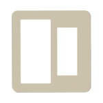【メール便対応可能】Panasonic　パナソニックコスモシリーズワイド21 スイッチ＋コンセントプレート(2連用)(利休色)スクエア部品コード：WT8112G【定】
