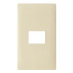 【メール便対応可能】Panasonic パナソニック アドバンスシリーズ コンセントプレート1コ用 (マットベージュ)部品コード：WTL7001F⇒WTL7001HK に変更 後継品【定】