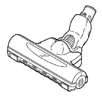 Panasonic　パナソニック　掃除機用　床用ノズル（親子セット）部品コード：AMV85P-JU0U
