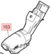 Panasonic パナソニック 掃除機用 子ノズル部品コード:AVV88R-R007 交換部品 LEDナビライト付き Panasonic パナソニック 掃除機用 子ノズル部品コード:AVV88R-R007 交換部品 LEDナビライト付き