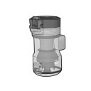 Panasonic パナソニック 掃除機用 ダストボックス部品コード:AVV85K-QQ0R 交換部品
