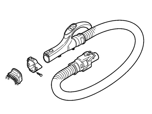 Panasonic　パナソニック　掃除機用　ホース部品コード：AMV94P-LZ0V