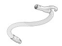 Panasonic パナソニック 掃除機用 ホース部品コード:AMV94P-HR0P 交換部品