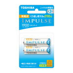 TOSHIBA　東芝充電式インパルス単三形（スタンダードタイプ）部品コード：TNH-3ME2P