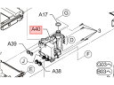 Panasonic パナソニック洗濯機用 ポンプ (洗剤自動投入用)部品コード:AAXW008CA4D00 【図:A40】