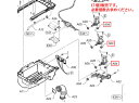 【メール便対応可能】Panasonic パナソニック 洗濯機用洗剤入れパッキング《1個》 【図:A04】部品コード:AXW2164A8500