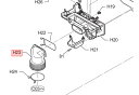 パナソニック Panasonic 洗濯機 排気ホース 部品コード:AXW2250-9SG0 《図:H23のみ》