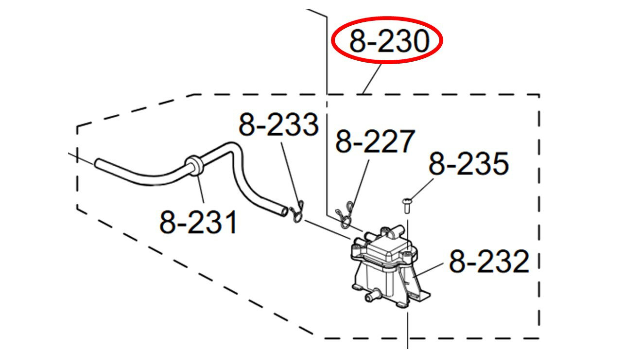 SHARP　シャープ　洗濯機用　タンク　部品コード：2104210007　《図：8-230》