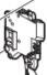 Panasonic　パナソニック　洗濯機用　ふたロックスイッチ部品コード：AXW1619-8500 (ロック解除用ひも含む)純正部品