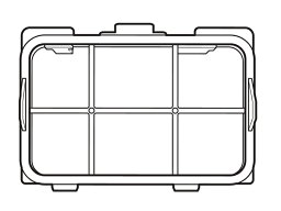 【メール便対応可能】　Panasonic　パナソニック洗濯乾燥機　乾燥フィルタ（奥）部品コード：AXW2208A85K0