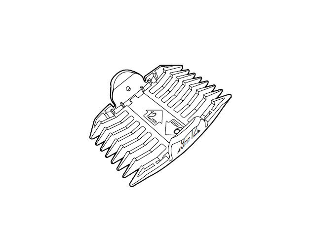 【メール便対応可能】Panasonic　パナソニックペット用バリカン用　刈り高さアタッチメントB(9mm・12mm）部品コード：ER807H7407【定】