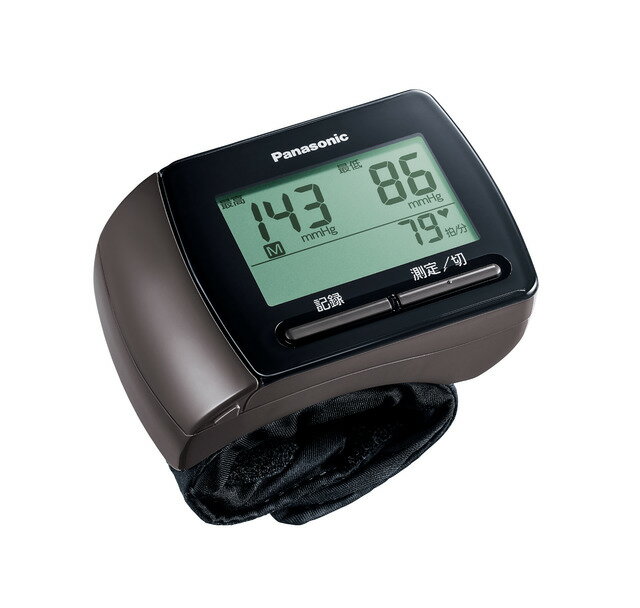 　Panasonic　パナソニック　手くび血圧計 EW-BW15-T　ブラウン日常から外出先までいつでもしっかり測定