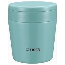 タイガー魔法瓶　ステンレスボトル　携帯ボトル　「Soup　Cup」　（0.27L)　MCL-A025-AM　ミントブルー　タイガー　コンパクト　軽い　広口　清潔　丸洗い