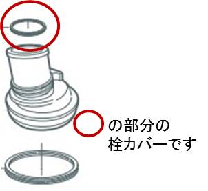 【あす楽対応可能】【最大購入数3点まで】【メール便対応可能】象印　ZOJIRUSHI　ステンレスクールボトル　せんカバーパッキン部品コード：567773-01【宅コ】