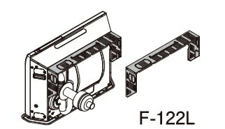 ☆CORONA☆コロナ☆FF式石油暖房機用　背面カバーL　アグレシオ専用別売部材部品コード：F-122L