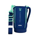 【メール便対応可能】サーモス THERMOS 水筒 カバー ポーチのみ真空断熱スポーツボトル FHT-802F ハンディポーチ ブルーグリーン 部品コード:4562344384513【定】(3)
