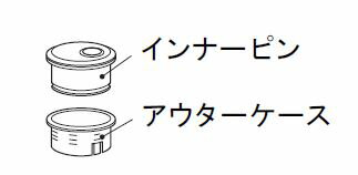 商品説明 ※MDU900Sの後継品です。 【サイズ】外径Φ27 下穴Φ24 【色】シルバー（扉色柄：WZ／GZ／SZ／NZ用） 1個入り