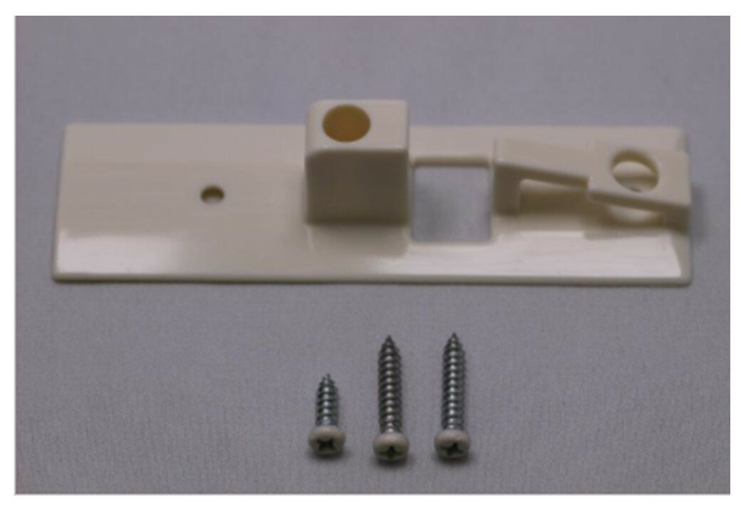 Panasonic　パナソニック　引戸　ソフトクローズ受け部材ホワイト色　部品コード：MJB930W2　※MJB930W1..