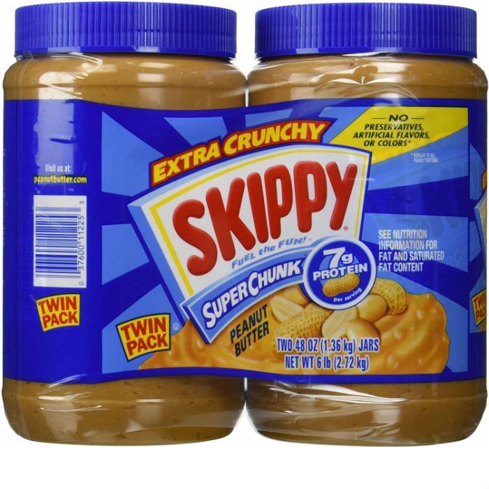 SKIPPY スキッピー ピーナッツバター スーパーチャンク 2.72kg(1.36kg×2)