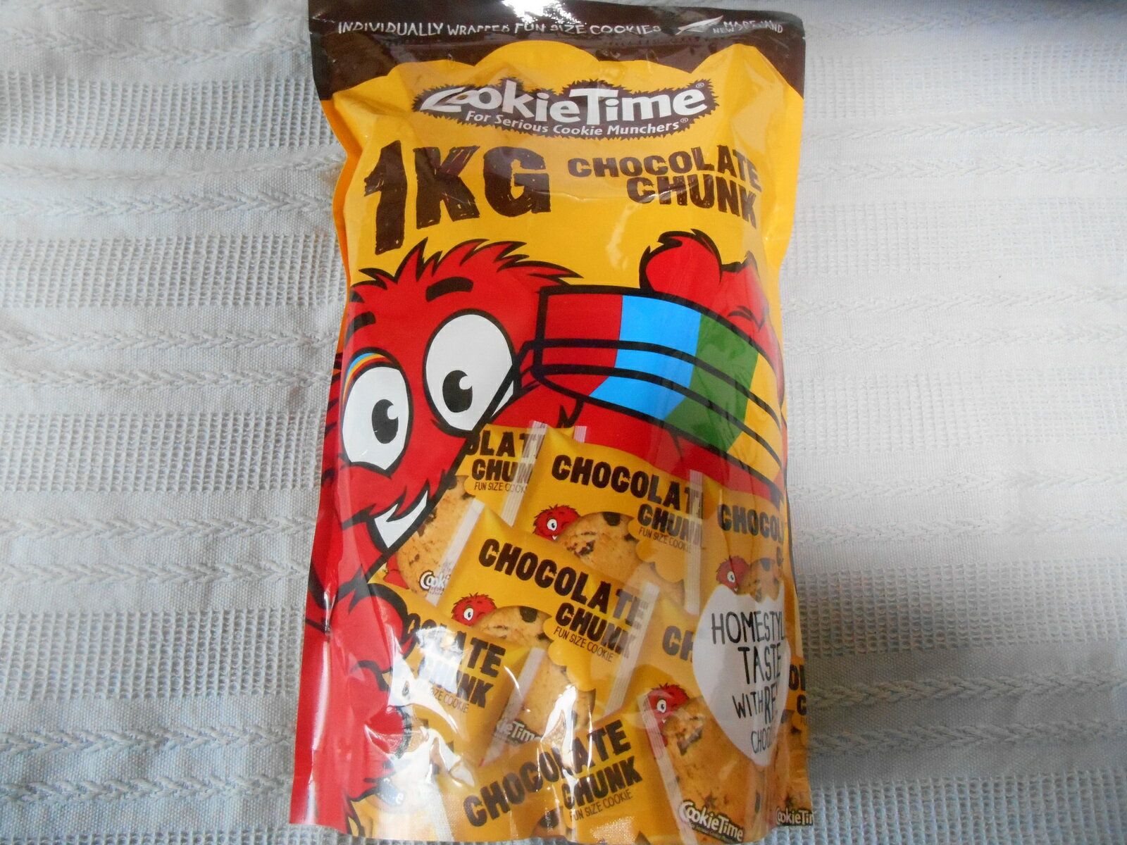 送料無料 クッキータイム チョコ クッキー 1kg 40枚 パック チョコレート 個包装のサムネイル