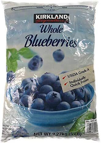 送料無料 カークランド 冷凍 ブルーベリー 2.27Kg KS Whole Blueberries 大容量