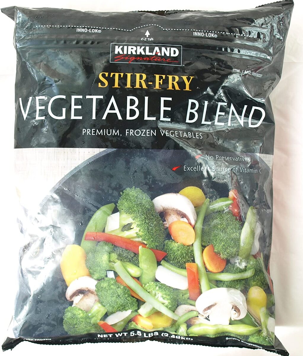 送料無料 カークランド ステア フライ ベジタブル ブレンド（冷凍野菜） 2.49kg×1袋 カークランドシグネチャー 大容量