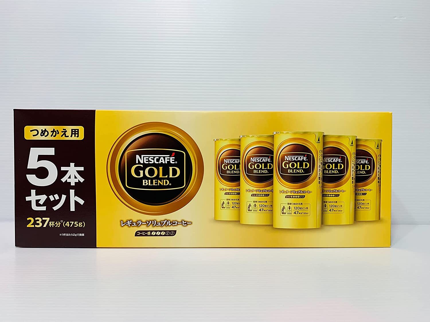 楽天ユースフルライフストア送料無料 ネスカフェ ゴールドブレンド エコ&システムパック（詰め替え用） 95g 5本セット 大容量 まとめ買い お得