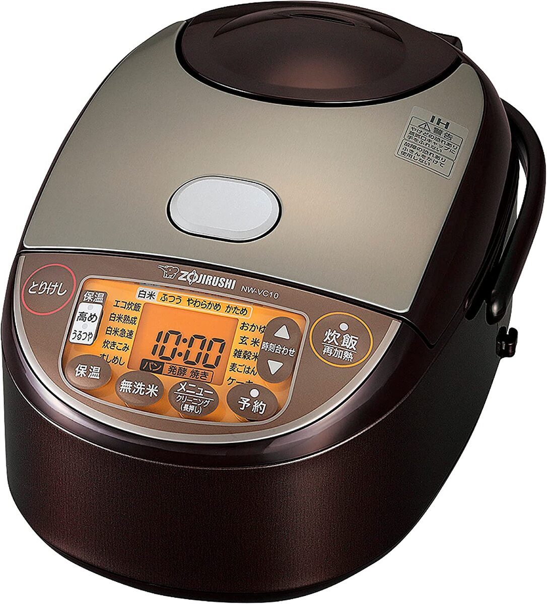 送料無料 象印 IH炊飯ジャー (5.5合炊き) 極め炊き ブラウン NW-VC10-TAのサムネイル