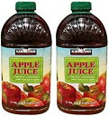 送料無料 カークランド アップルジュース ストレート 3.78Lx2 ジュース りんご