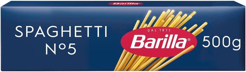 送料無料 Barilla(バリラ)スパゲッティ No.5 500g×6個セット スパゲッティー パスタ 備蓄 備え ストック 大容量