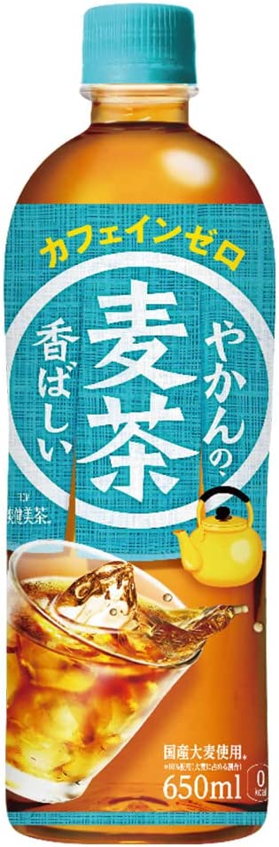 送料無料 コカ・コーラ 爽健美茶 やかんの麦茶 650ml PET ×24本