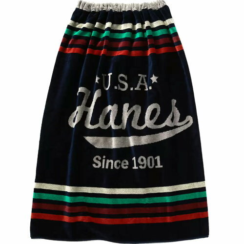 送料無料 ヘインズ ラップタオル ネイビー HANES WRAP TOWEL