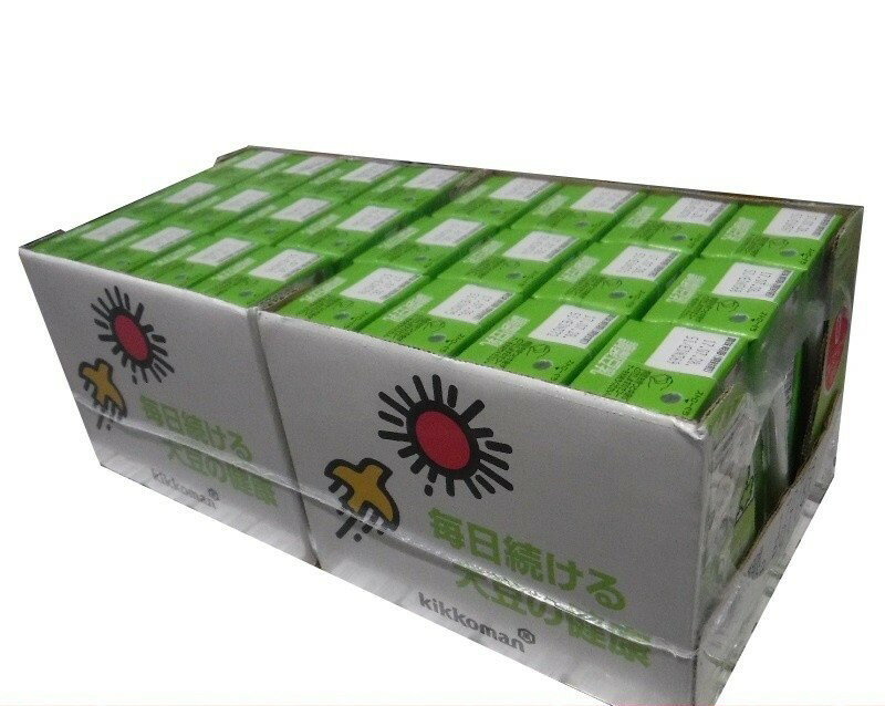 送料無料 24本セット キッコーマン 調製豆乳 200ml×24個 植物性 たんぱく 大豆 コレステロールゼロ 調整 豆乳 健康 飲料