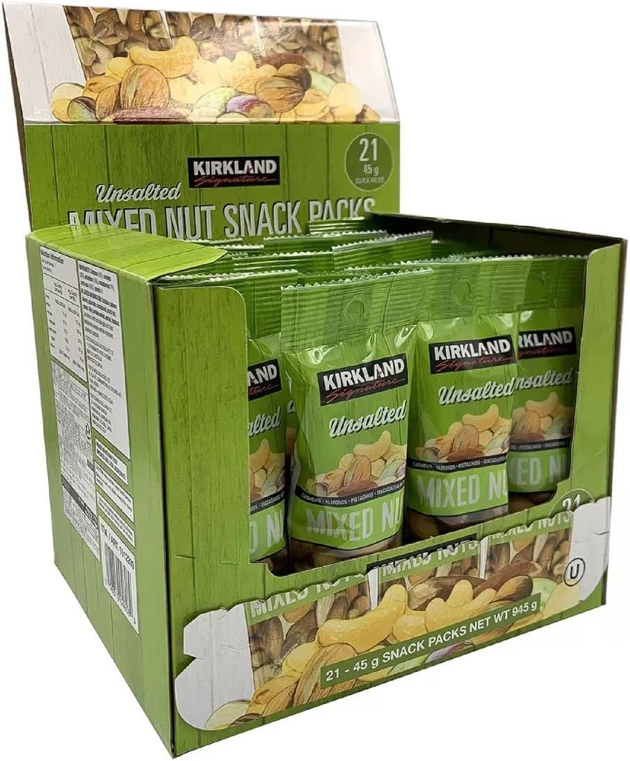 ����̵�� ���������� �����ͥ��㡼 ̵���ߥå����ʥå� 45g x 21�� KIRKLAND ������ ����� �ڿ� ���ʥå� �С� �� ���Ĥޤ� ���̤�