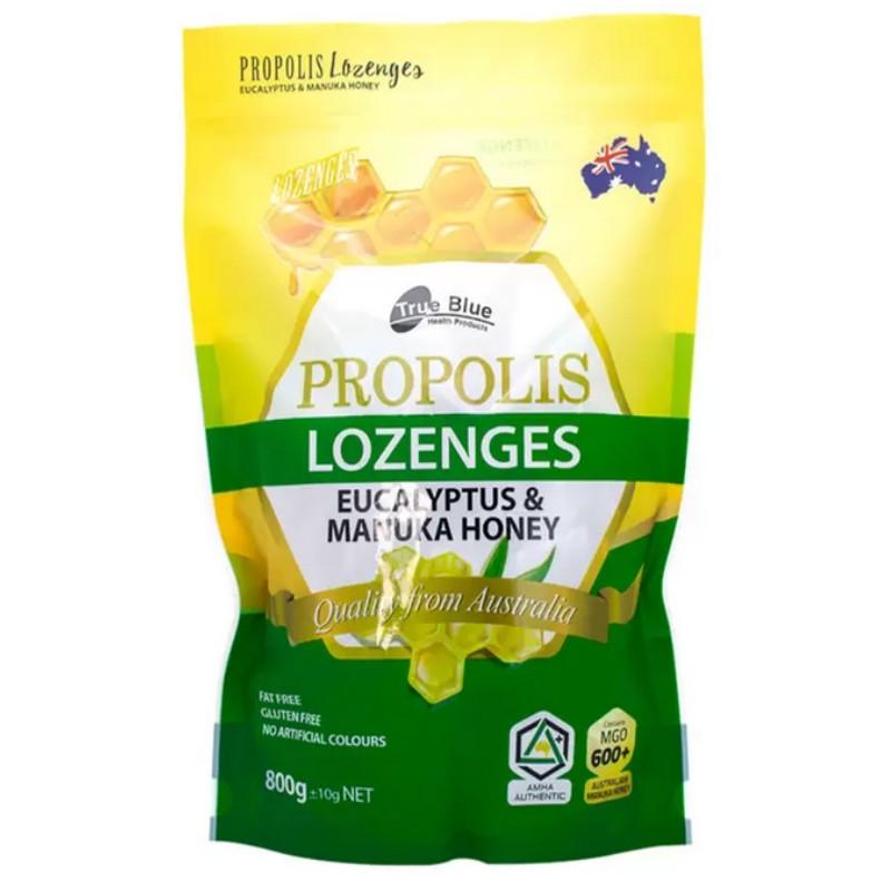 送料無料 True Blue プロポリス のど飴 800g プロポリス含有食品 キャンディー マヌカハニー ペパーミ..