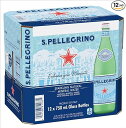 サンペレグリノ 炭酸入りナチュラルミネラルウォーター 750mlペットボトル×12本(4)