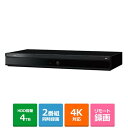 SHARP(シャープ) AQUOS 4Kチューナー内蔵ブルーレイディスクレコーダー 2番組同時録画タイプ 4B-C40EW3
