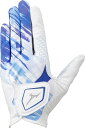 2組セット MIZUNO(ミズノ) ゴルフグローブ ダブルグリップ クール メンズ 左手用 ホワイト