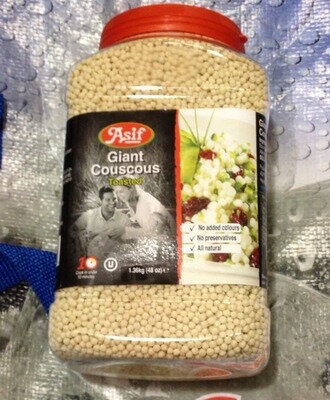 ASIF FOOD ジャイアント クスクス 1.36Kg パスタ 世界最小 健康 大容量 食物繊維が豊富 ビタミンB1 カルシウム コストコ