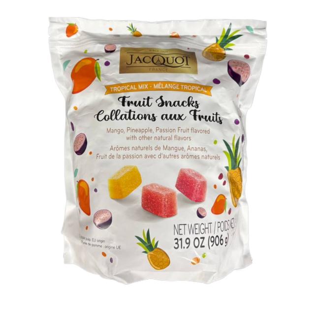 ジャコー フルーツスナック フルーツゼリー グミ ペクチンゼリー 個包装 906g×1袋 コストコ グミ お菓子 子ども おやつ 子ども会 子ども食堂